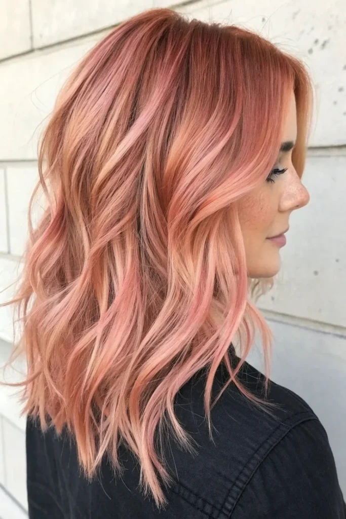 19 Stunning Strawberry Blonde Balayage Ideas 3 SB2