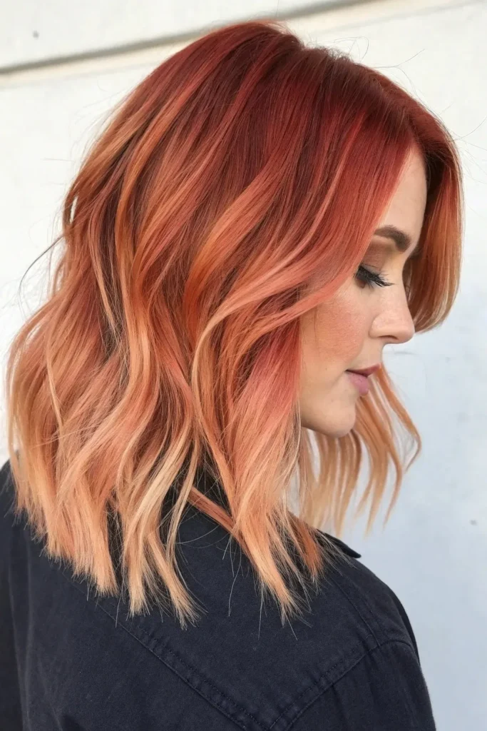 19 Stunning Strawberry Blonde Balayage Ideas 4 SB3