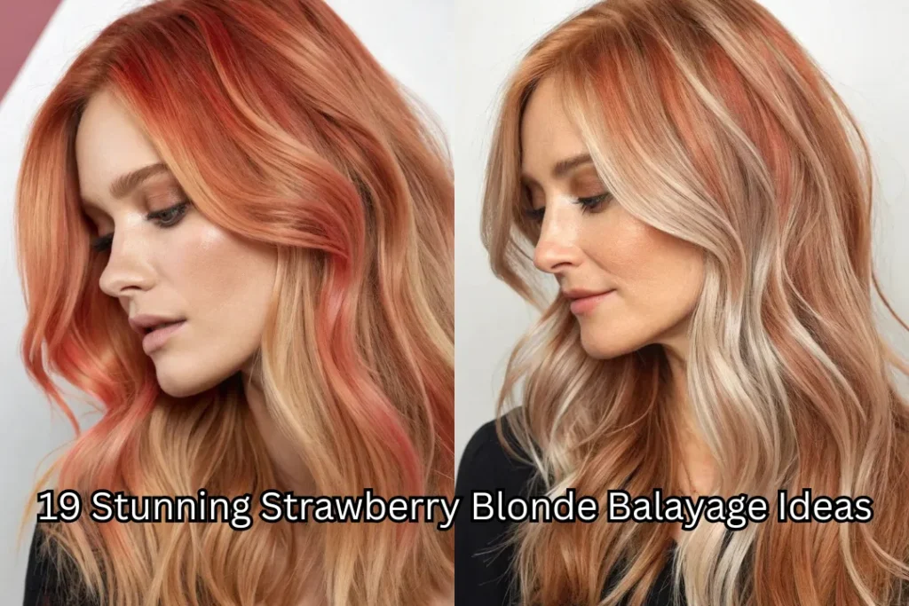 19 Stunning Strawberry Blonde Balayage Ideas 1 feature 1