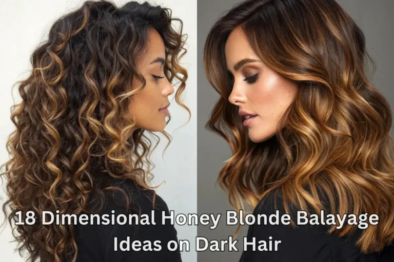18 Dimensional Honey Blonde Balayage Ideas on Dark Hair 20 18 Dimensional Honey Blonde Balayage Ideas on Dark Hair