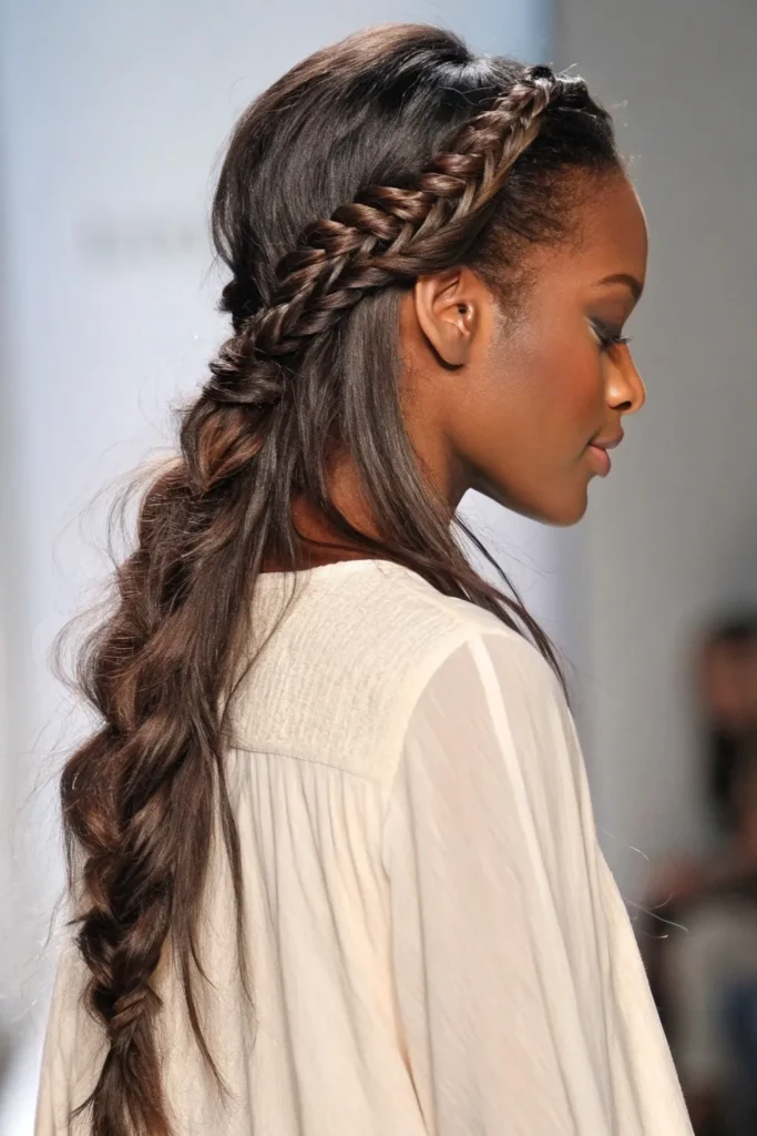 14 Braided Half Up Half Down Hairstyles for Black Women You Can’t Miss 8 CH7