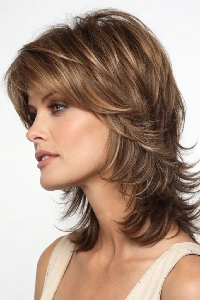 12 Medium-Length Shag Haircuts You'll Want To Try 7 CM6