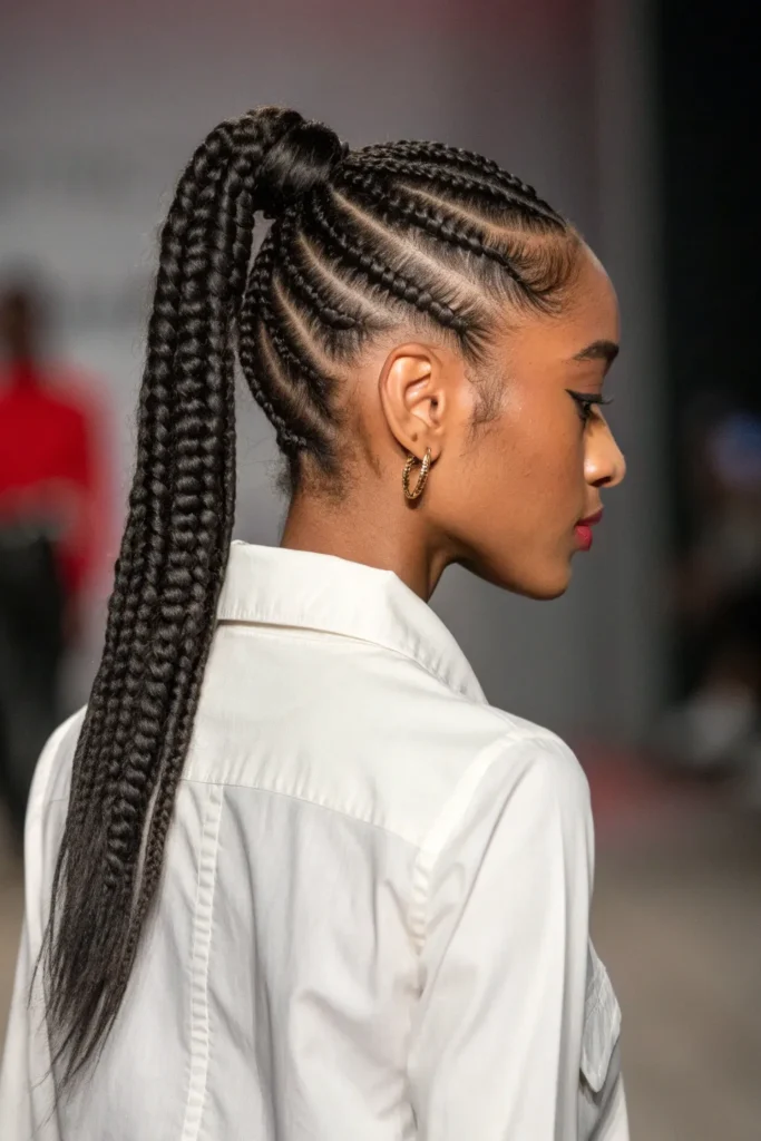 10 Gorgeous Braided Hairstyles for Black Women Cornrows Edition 11 CP10