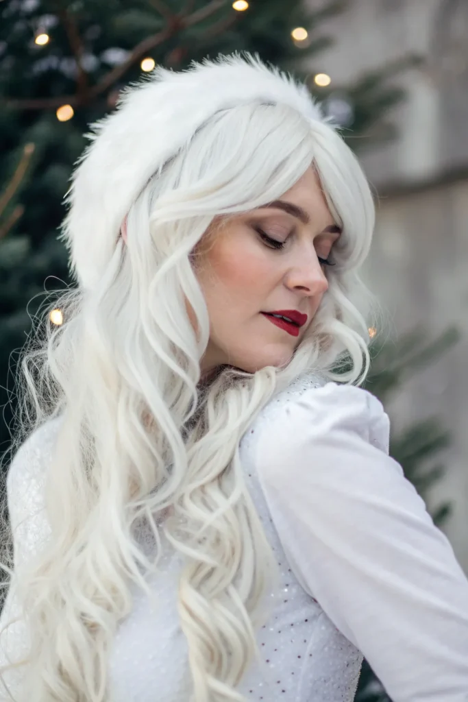 15 Festive Christmas Hair Color Wigs to Try This Season for a Stunning Holiday Look 15 CR14