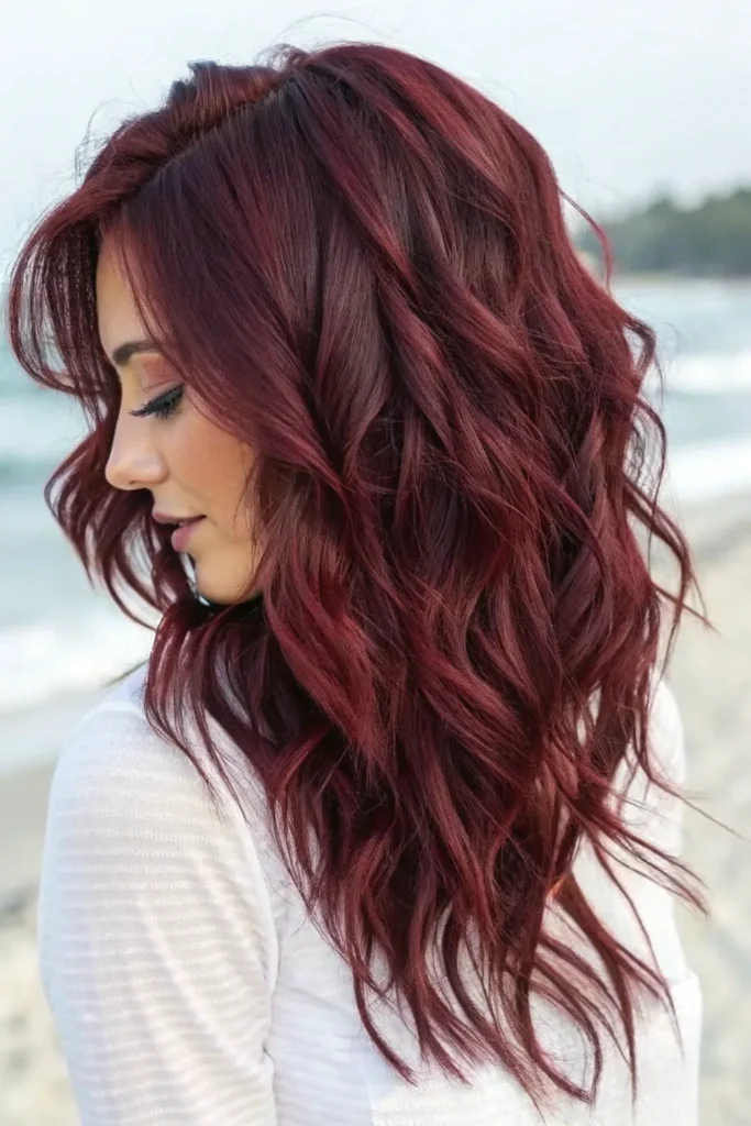 15 Stunning Burgundy Hair Color Ideas That Will Turn Heads 13 DB12