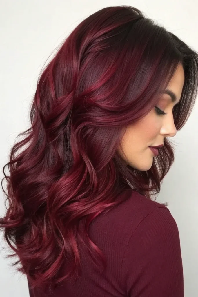 15 Stunning Burgundy Hair Color Ideas That Will Turn Heads 8 DB7