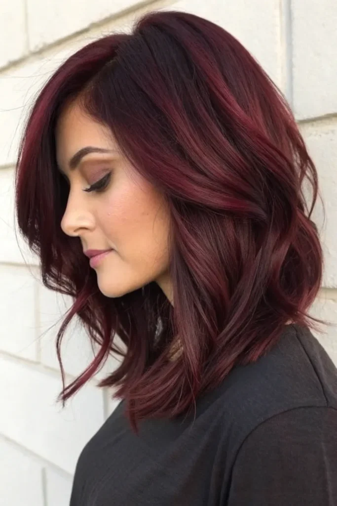 15 Stunning Burgundy Hair Color Ideas That Will Turn Heads 10 DB9