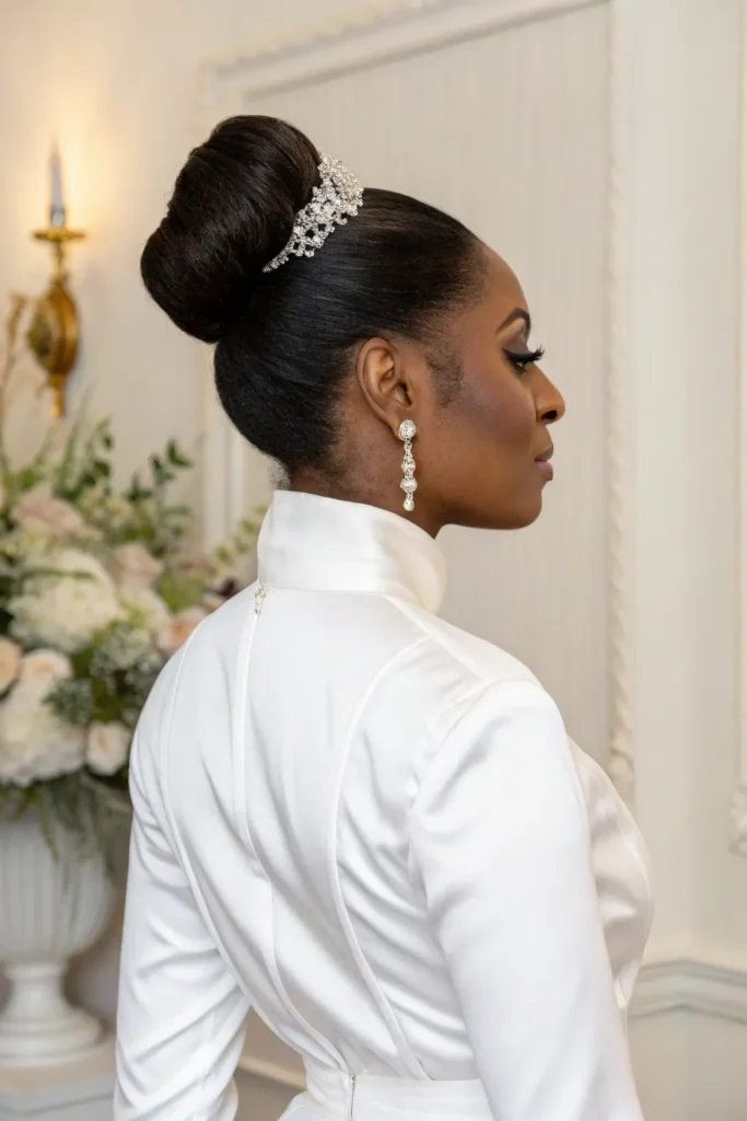 15 Gorgeous Wedding Hairstyles for Black Women 2 EH1