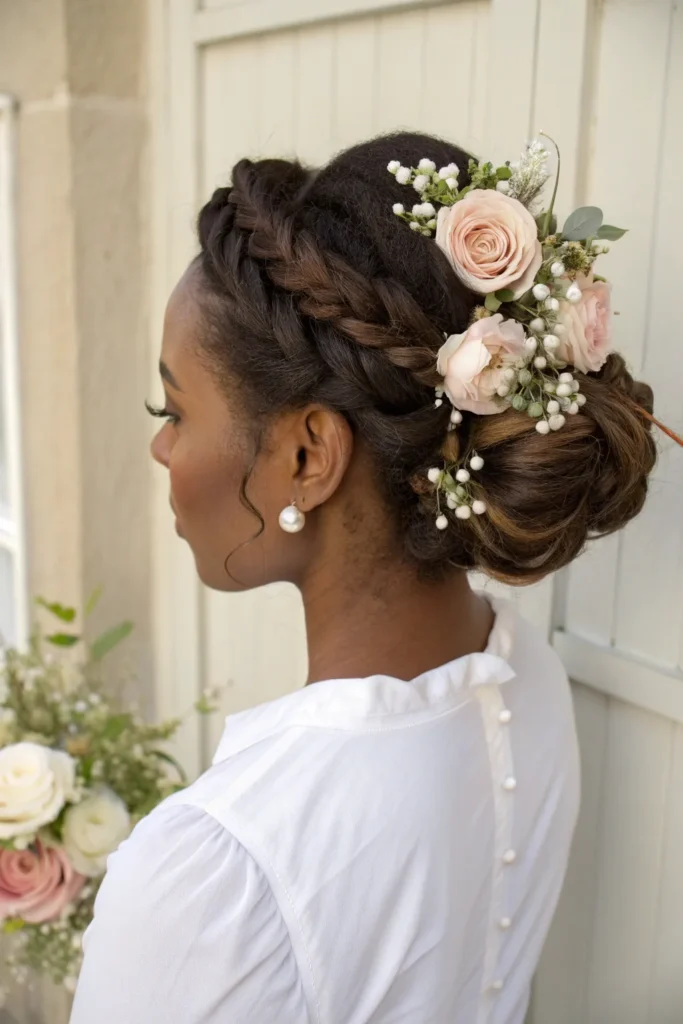 15 Gorgeous Wedding Hairstyles for Black Women 3 EH2