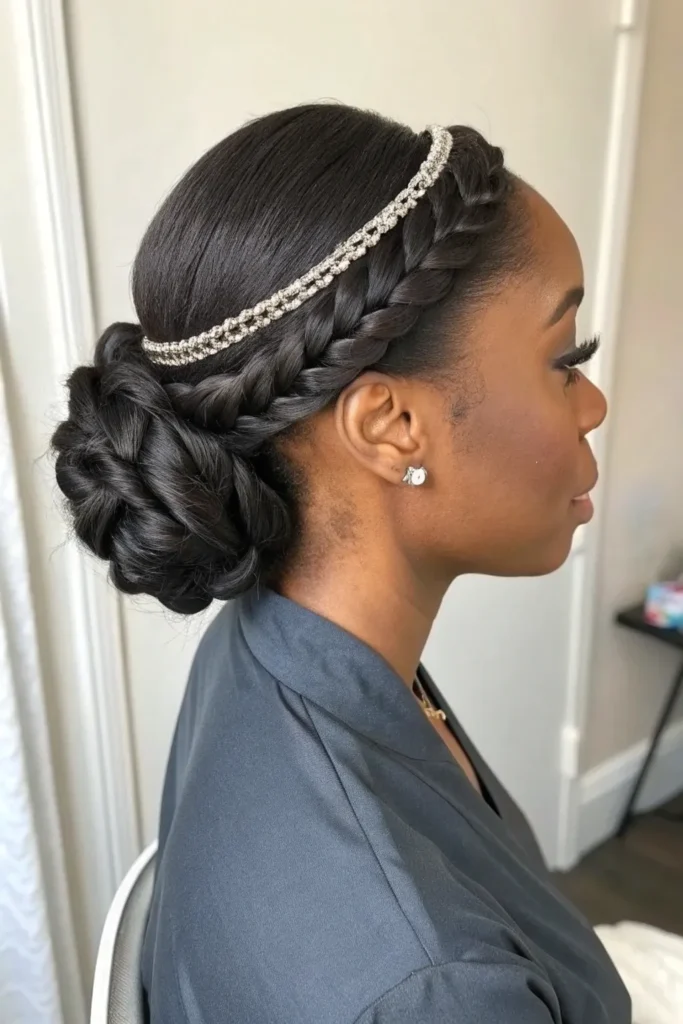 15 Gorgeous Wedding Hairstyles for Black Women 6 EH5