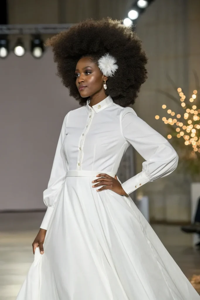 15 Gorgeous Wedding Hairstyles for Black Women 7 EH6