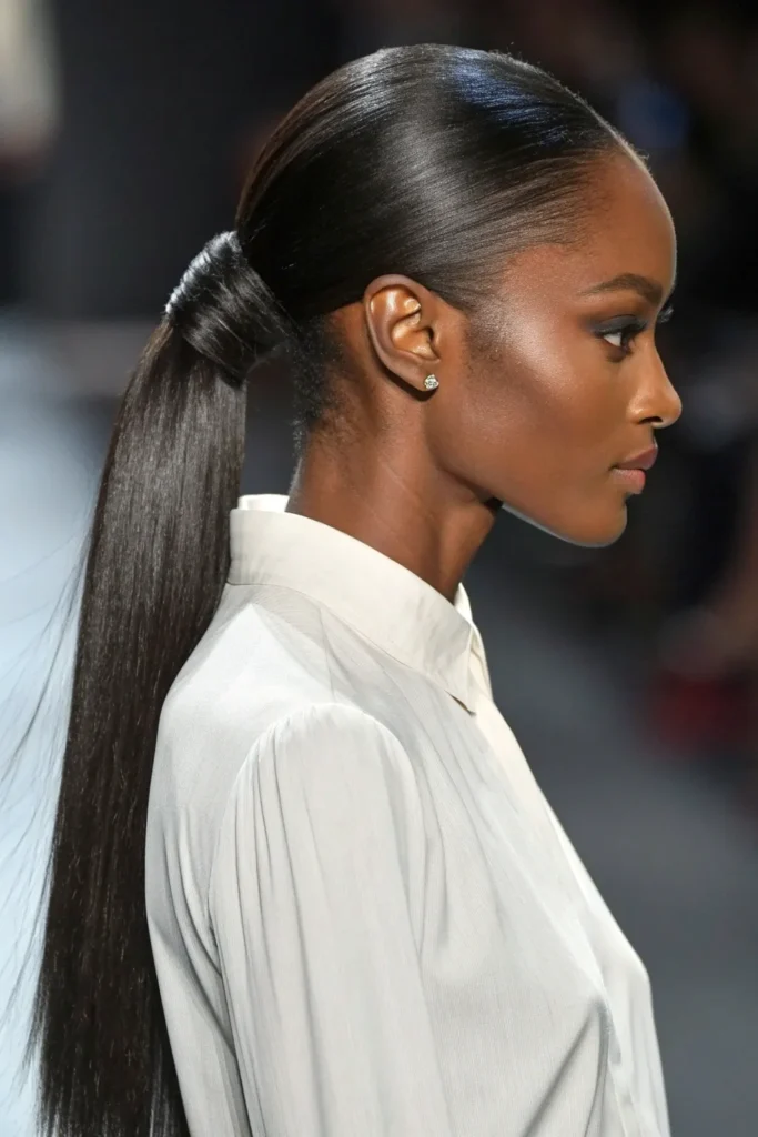 13 Stunning Ponytail Hairstyles for Black Women 4 HP2
