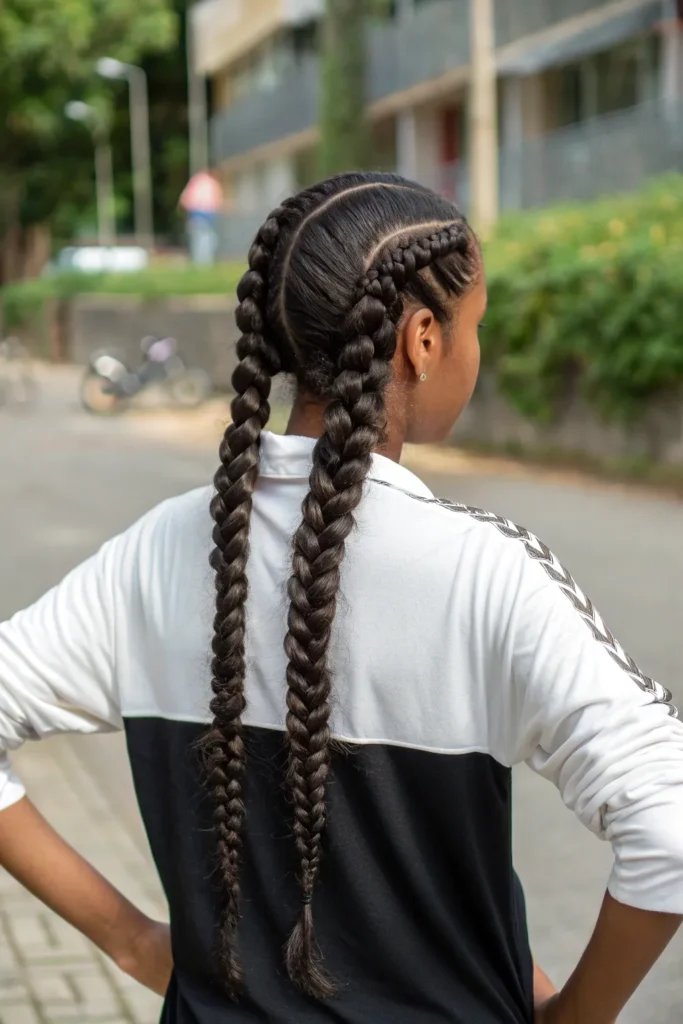 10 Stunning French Braid Hairstyles Every Black Woman Should Try 3 JF2