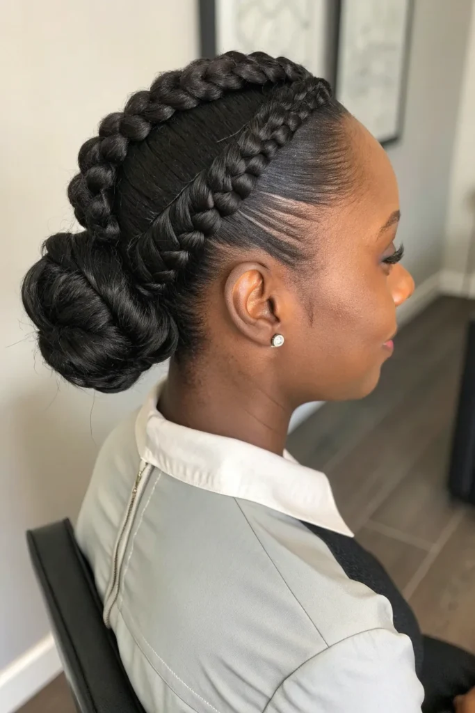 10 Stunning French Braid Hairstyles Every Black Woman Should Try 4 JF3