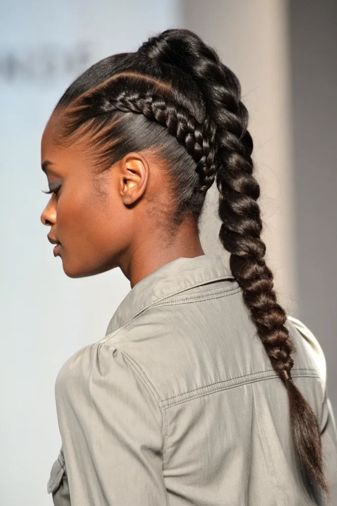 10 Stunning French Braid Hairstyles Every Black Woman Should Try 5 JF4