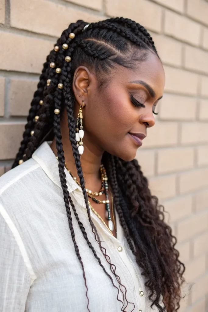 10 Stunning French Braid Hairstyles Every Black Woman Should Try 7 JF6
