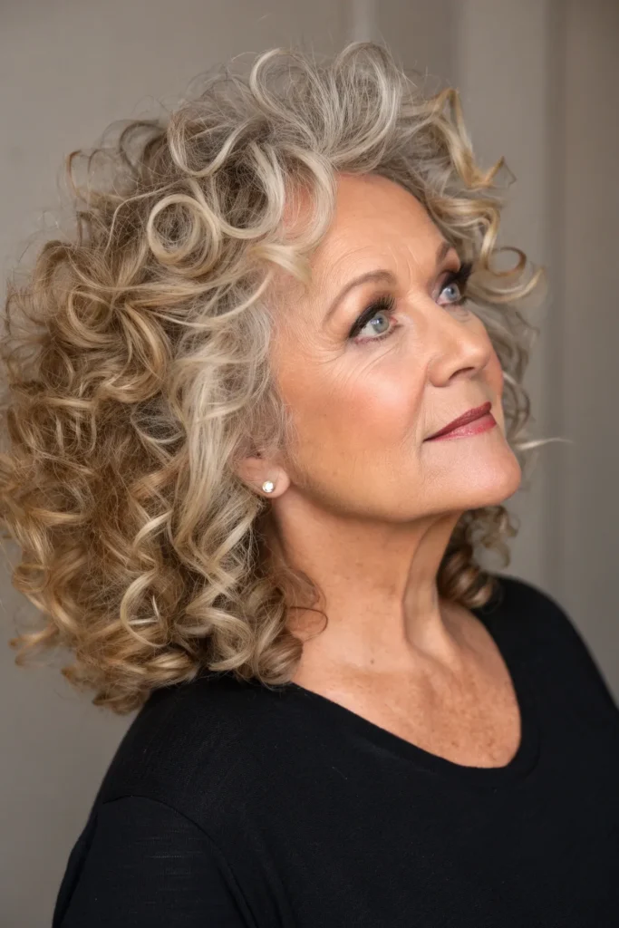 13 Chic Hairstyles for Women Over 50 with Round Faces 11 LS10