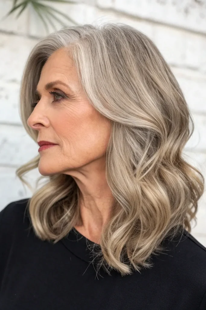 14 Gorgeous Long Hairstyles That Prove Age Is Just a Number - Perfect for Women Over 70 3 SL2 1