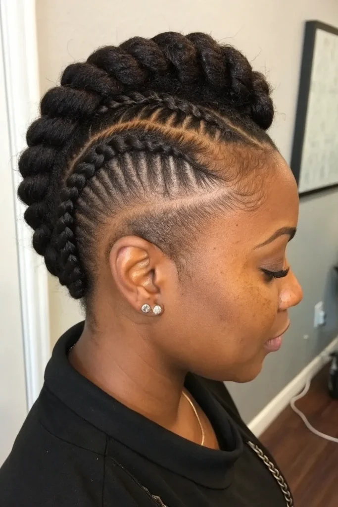 15 Shaved Mohawk Looks for Black Women 4 SM3