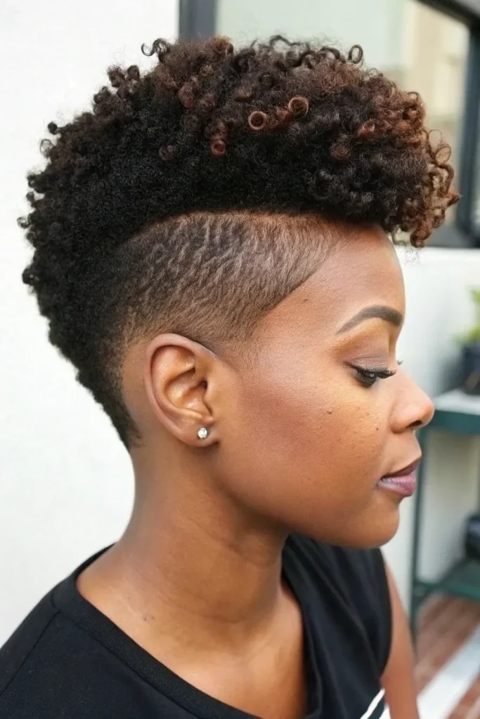 15 Shaved Mohawk Looks for Black Women 5 SM4