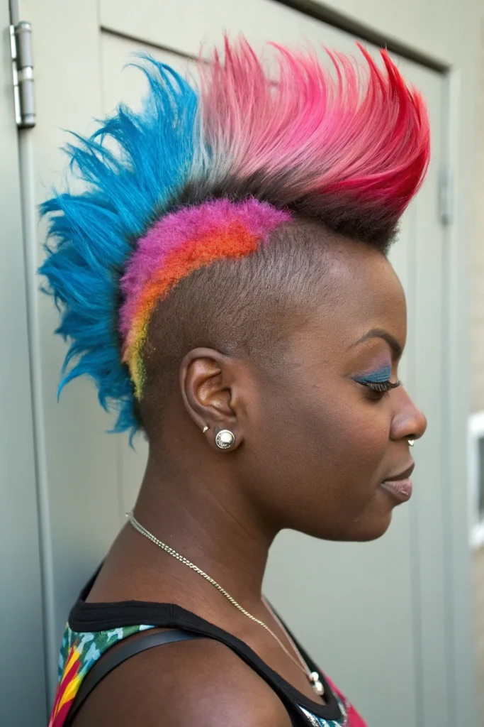 15 Shaved Mohawk Looks for Black Women 7 SM6