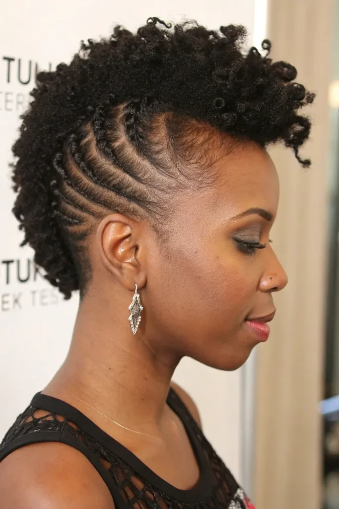 15 Shaved Mohawk Looks for Black Women 8 SM7