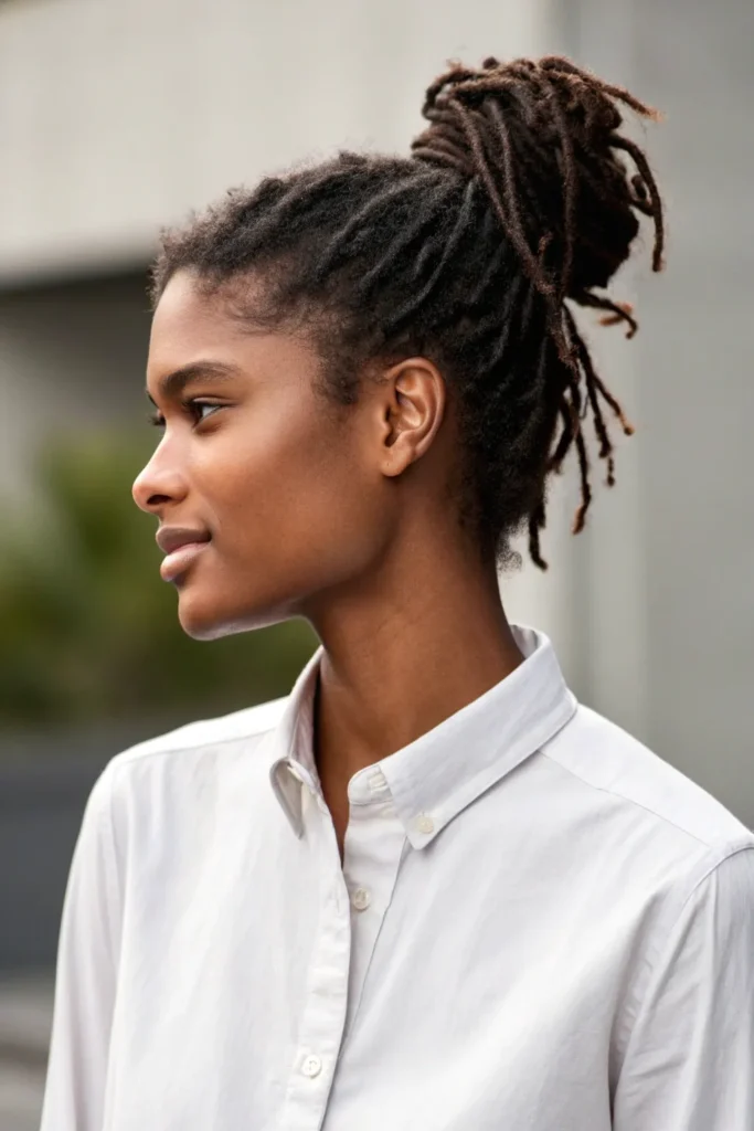 14+ Stunning Short Starter Locs Hairstyles for an Effortless Look 4 ST3