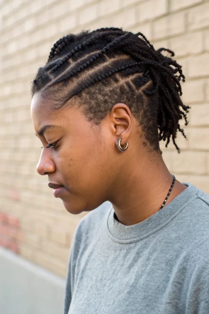 14+ Stunning Short Starter Locs Hairstyles for an Effortless Look 10 ST9