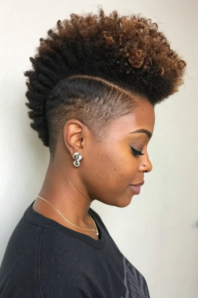 10 Mohawk Hairstyles for Black Women 2 TF1