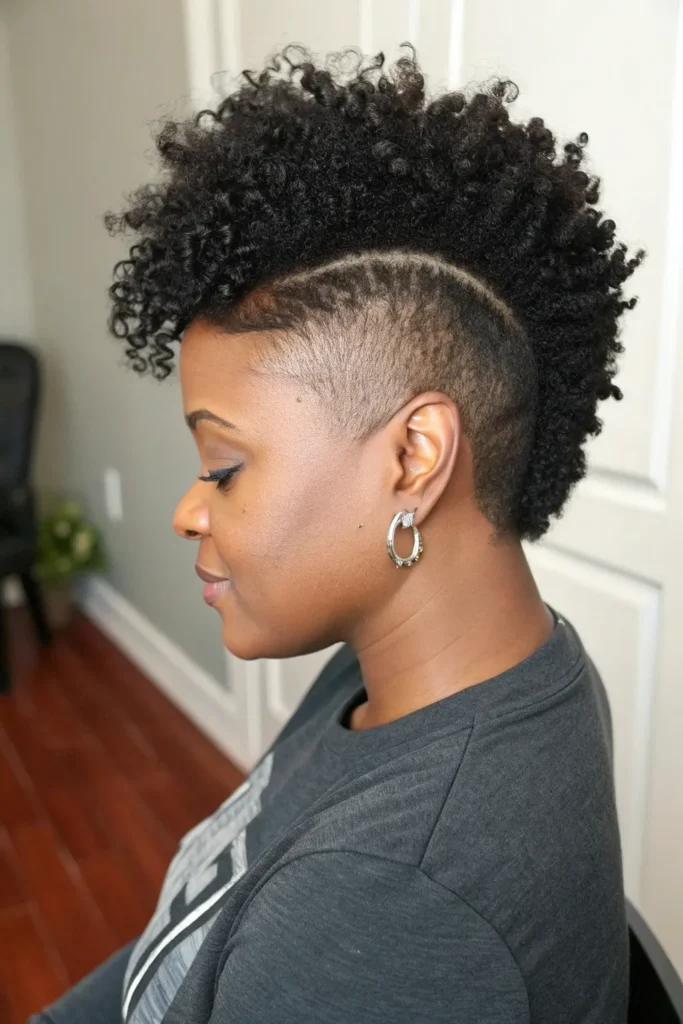 10 Mohawk Hairstyles for Black Women 6 TF5