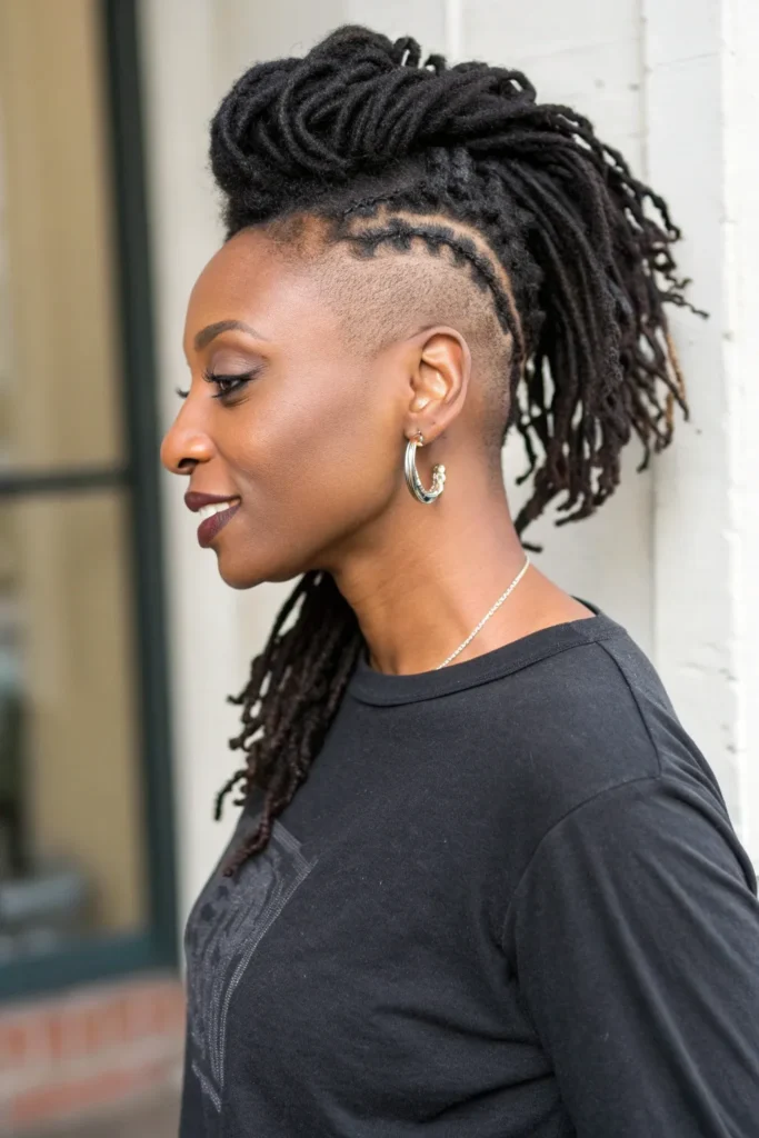 10 Mohawk Hairstyles for Black Women 7 TF6