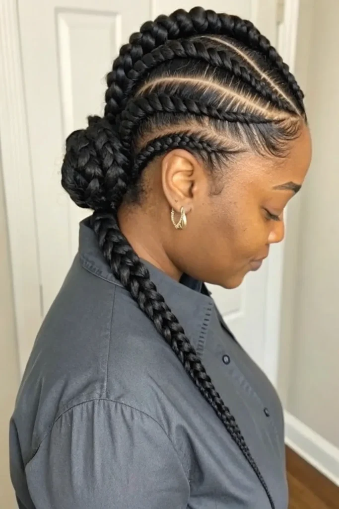 The Art of Braiding: 15 Versatile African Braids Hairstyles 4 VB3