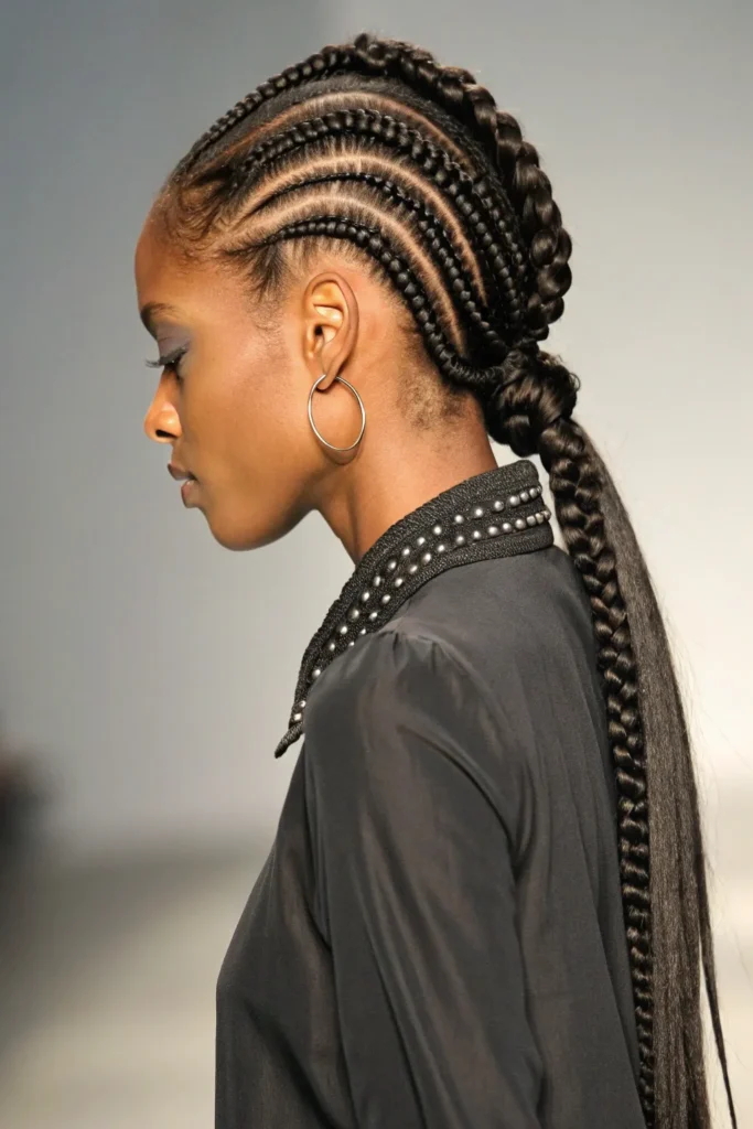 The Art of Braiding: 15 Versatile African Braids Hairstyles 10 VB9