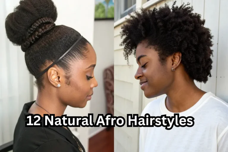 12 Natural Afro Hairstyles