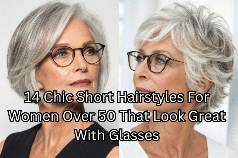 14 Chic Short Hairstyles For Women Over 50 That Look Great With Glasses 18 14 Chic Short Hairstyles For Women Over 50 That Look Great With Glasses