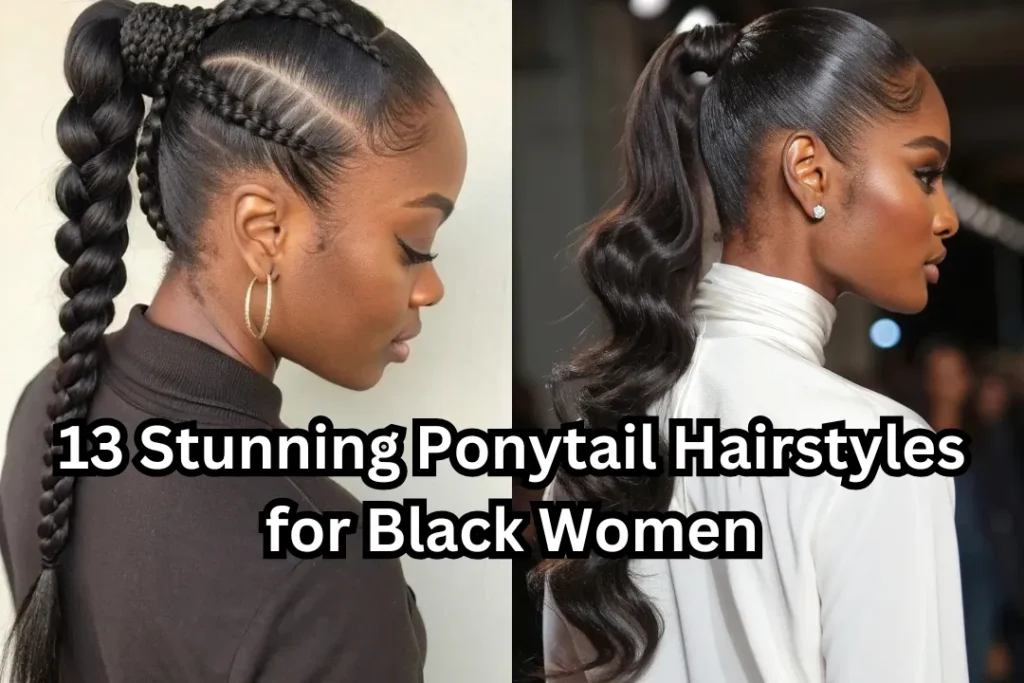 13 Stunning Ponytail Hairstyles for Black Women 1 feature 4 5